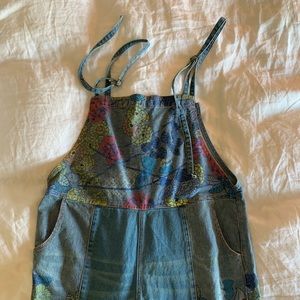 Women’s Loose Baggy Denim Overalls